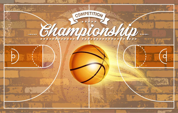burning championship drawing of vector burning basketball illustrations. Created by illustrator cs6. This file of transparent. college basketball court stock illustrations