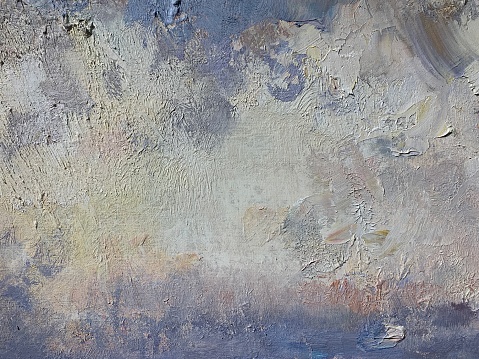Fragmento de pintura al óleo abstracto photo