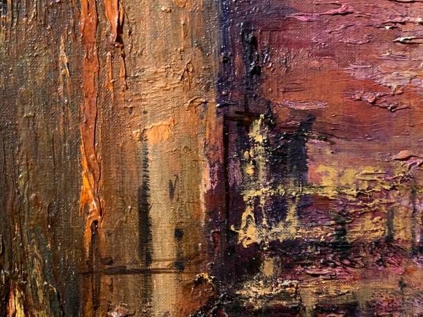 An abstract colorful painted background