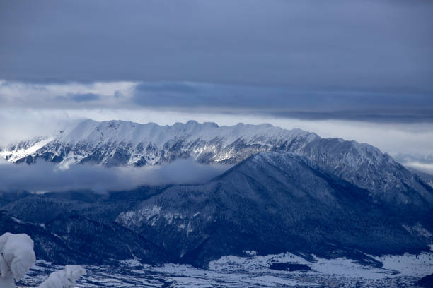 istock Panoramic view of Bucegi Mountains, Carpathian Mountains 1184617207
