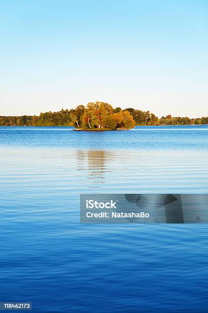 The Autumn Lamdscape Stock Photo - Download Image Now - Autumn, Beauty In Nature, Blue
