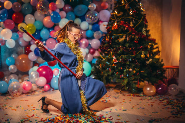 istock After party cleaning is fun 1184622431