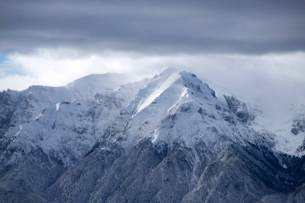 istock Panoramic view of Bucegi Mountains, Carpathian Mountains 1184623773
