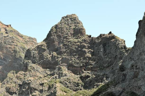 istock Mountain peaks of Madeira island: panoramic view from hiking paths (Portugal, Europe) 1184625442