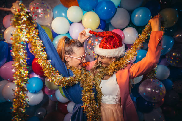 istock Party girls dancing and having fun 1184625680