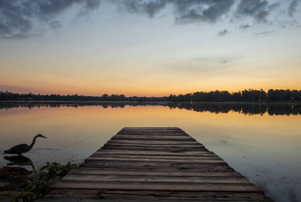 istock sunrise over lake 1184627323