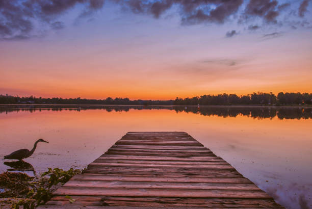 istock sunrise over lake 1184627401