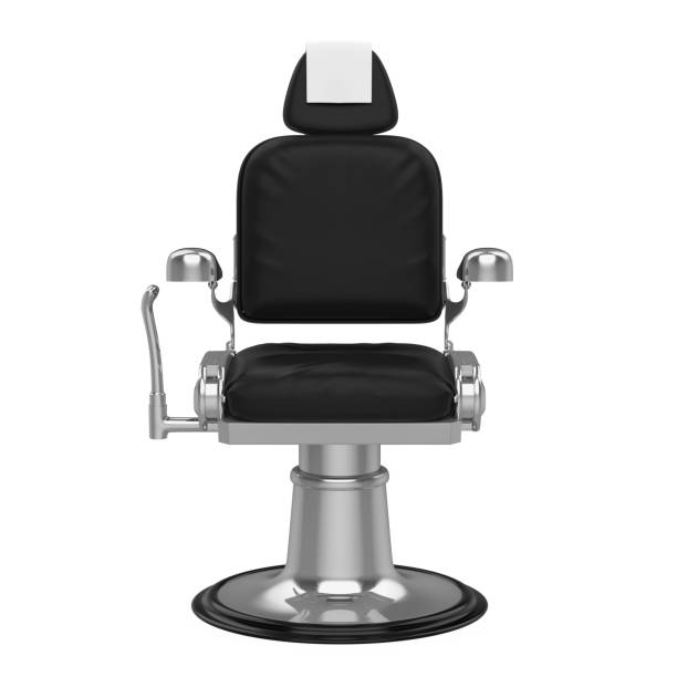 istock Barber Chair Isolated 1184642240