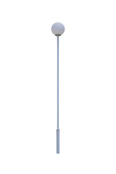 istock street lamp on a pillar isolated on white background 1184643418