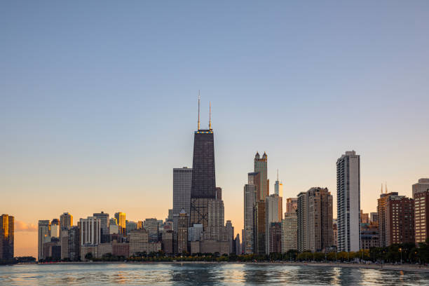 istock Chicago downtown office and skyscrapers 1184644008