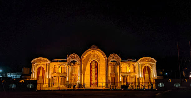 istock golden temple gate, raipur 1184648139