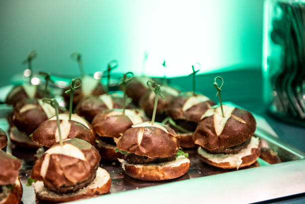antipasto - tray sandwich wrap sandwich party foto e immagini stock