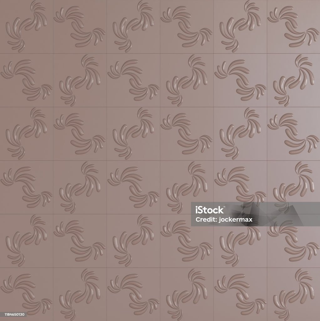 Panels Pattern 3d Decorative 3d Panels With A Pattern For The Background 3d Rendering ...