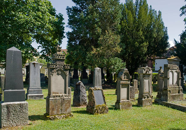 istock jewish graveyard in sunny ambiance 118465734