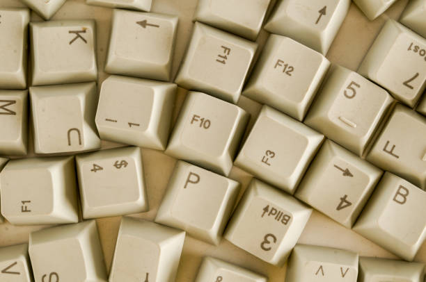 istock Alphabet numbers and some other keys 1184659843