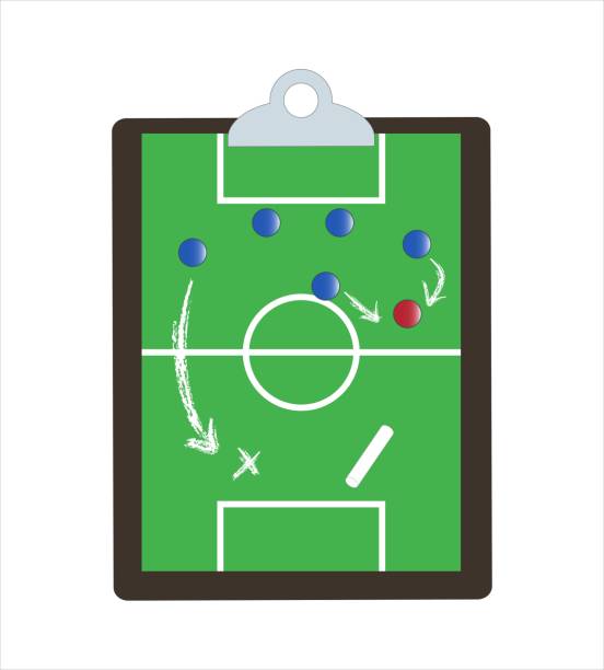 illustrations, cliparts, dessins animés et icônes de conseil tactique de football - computer icon symbol education icon set