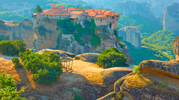 istock The Holy Monastery of Varlaam 1184666259