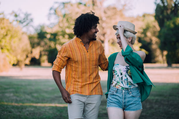 istock Couple enjoying their walk 1184667371