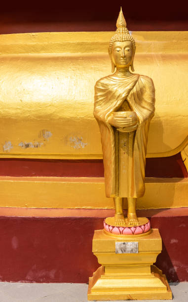 istock Sad offering Bodhisattva statue at Wat Phra Yai, Ko Samui Island, Thailand. 1184671995