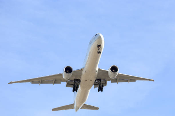 istock commercial airliner flying overhead 1184674335