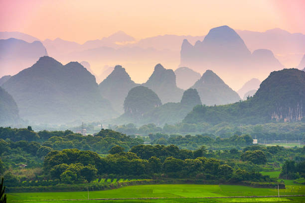 China Guilin Messire mountain scenery