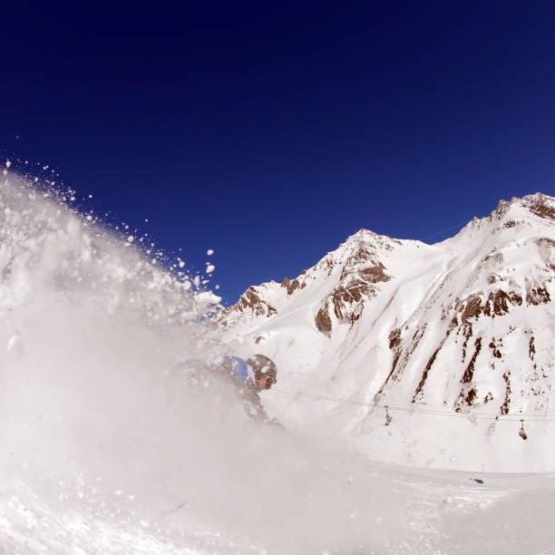 istock Extreme skiing in St. Anton, Austria 1184680850