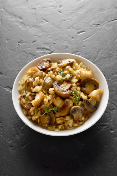istock Risotto with mushrooms 1184682239