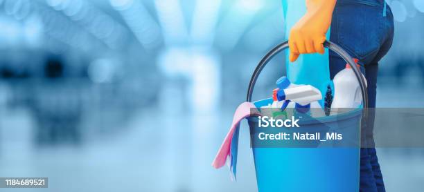 Concept Of Quality Cleaning Stock Photo - Download Image Now - Cleaning, Business, Cleaning Product