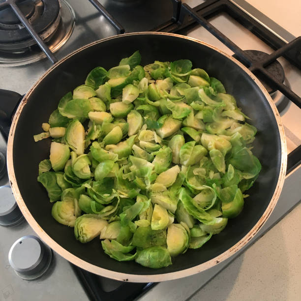 Brussels sprouts saute