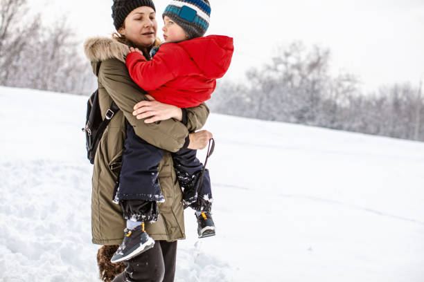 istock Winter day with my mum 1184692322