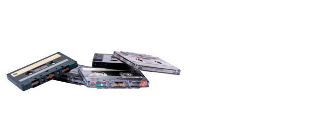 istock Old cassette tapes in a heap 1184693828