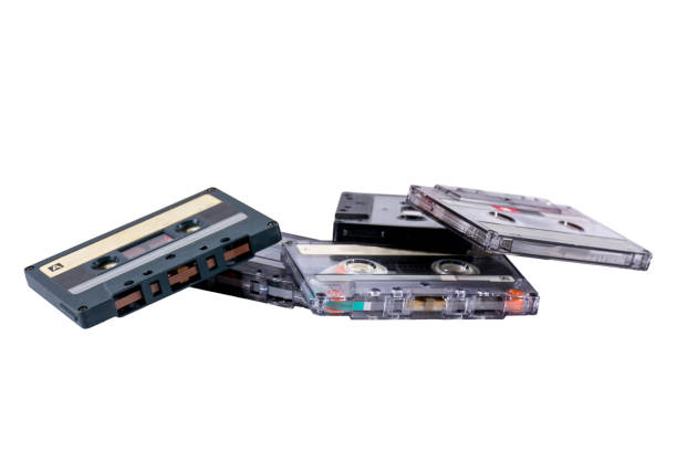 istock Old cassette tapes in a heap 1184694044