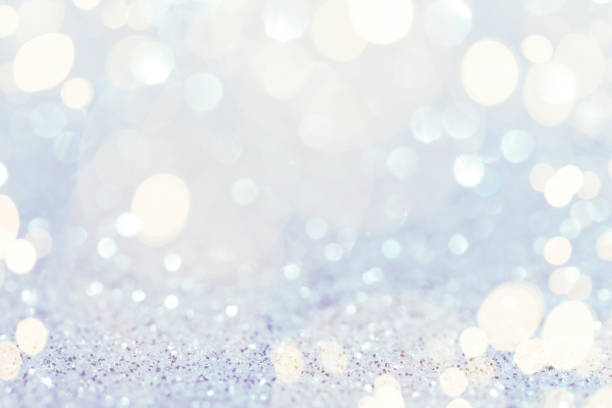istock Christmas abstract bokeh background with lights, defocused. 1184703223