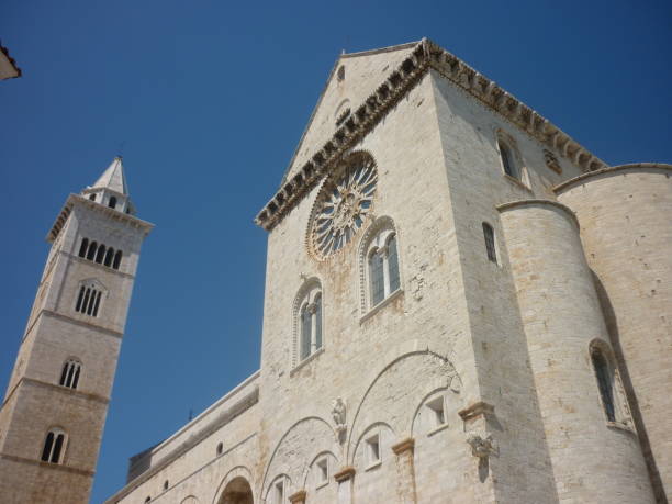 Trani, the Cathedral stock photo