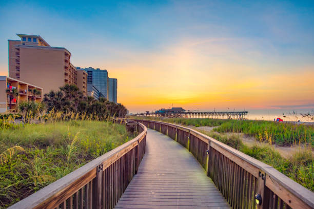 istock Myrtle Beach South Carolina SC at Sunrise 1184735246