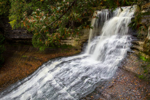 istock Michigan Upper Peninsula Laughing Whitefish Falls 1184746450