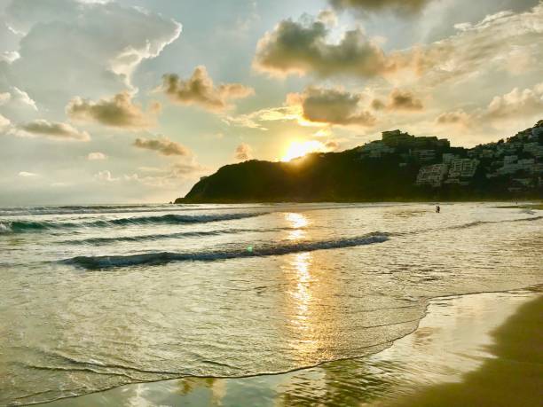istock The sunset in Acapulco beach 1184747377