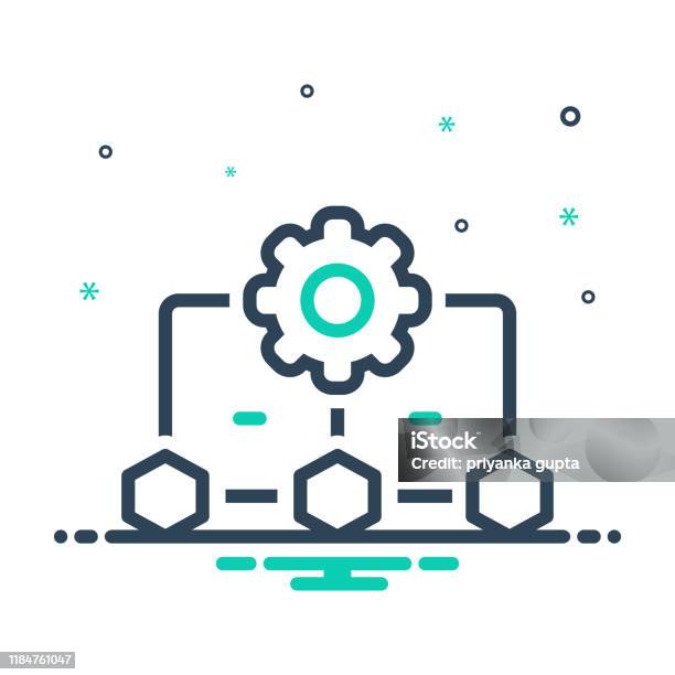 Process Workflow Stock Image Workflow Process Stock Illustration - Download Image Now - Applying ...