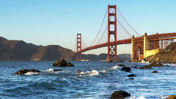 istock the golden gate bridge from marshall beach at sunset in san francisco 1184761470