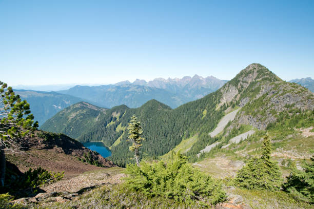 istock Hiking in Mount. MacFarlane in Chilliwack, Canada 1184773039