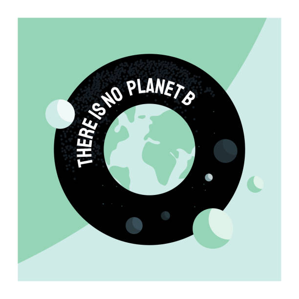 ilustrações, clipart, desenhos animados e ícones de não há ilustração do planeta b - homegrown produce environment greenhouse futuristic