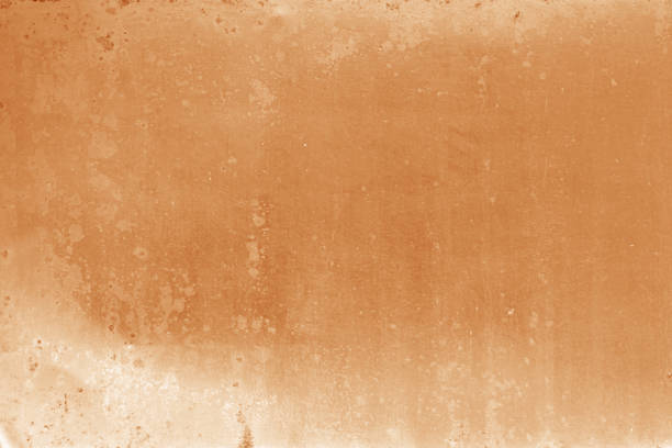 istock Rose gold wall background or texture and shadow, Old metal 1184778531