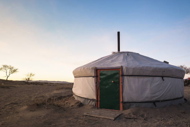 istock Mongolian Ger in Olkhon region 1184778590