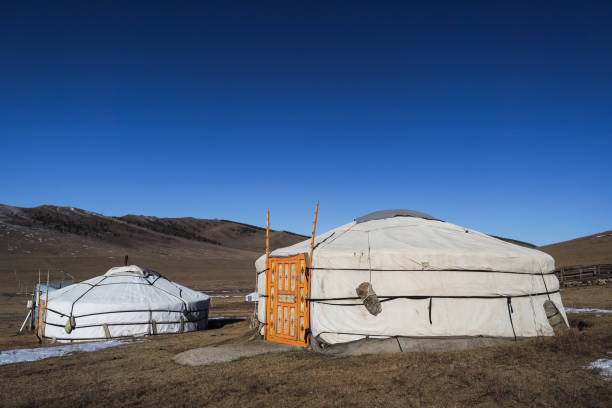 istock Mongolian Ger in Olkhon region 1184778804