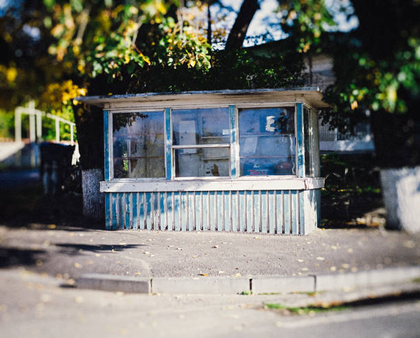 Day, dark, rough, individuality, snack bar, street, architecture, modern, mystery, fast food,