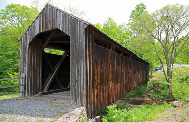 istock Locust Creek Covered Bridge, 1870 1184789403