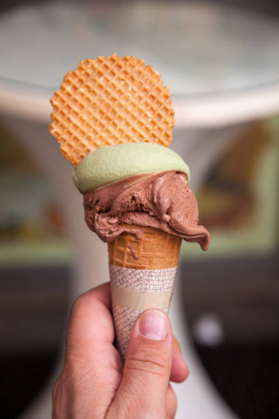 istock Close up of icecream 1184790689