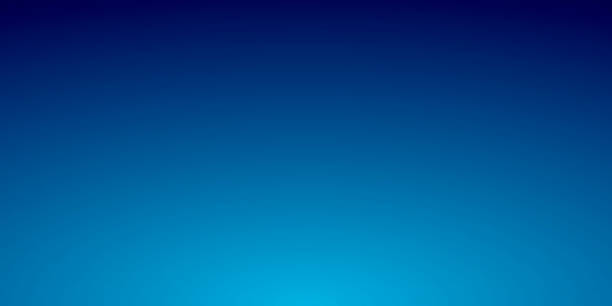 추상 흐린 배경 - 디포커스 블루 그라데이션 - blue backgrounds stock illustrations