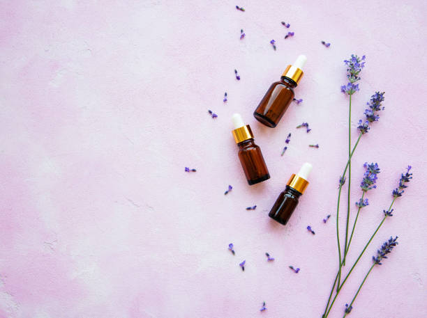 istock flat lay composition with lavender flowers and natural cosmetic 1184802741