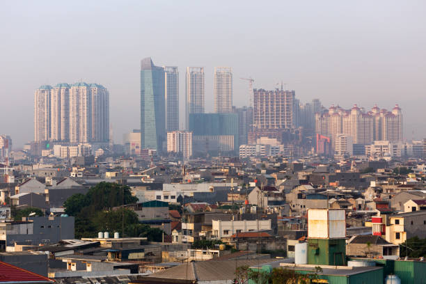 istock Jakarta cityscape view 1184813628